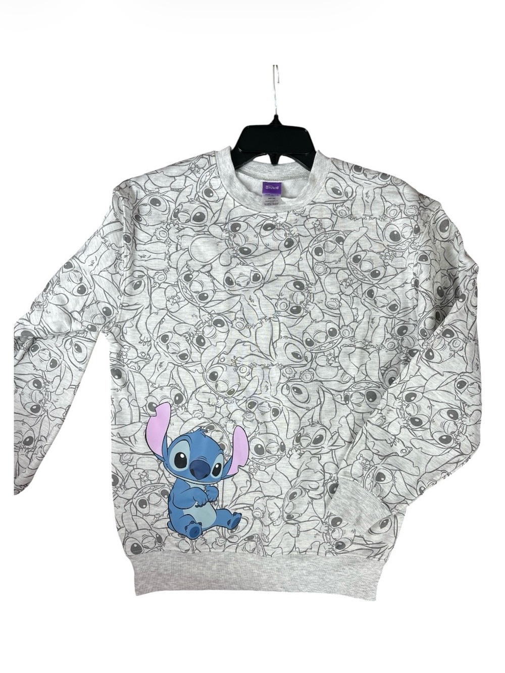 Disney Lilo & Stitch All Over Print Fleece Sweatshirt NWT Size XXS 00